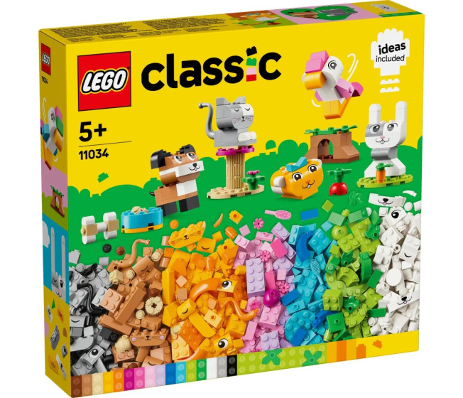 11034 Lego Classic - Tvorivé domáce zvieratká