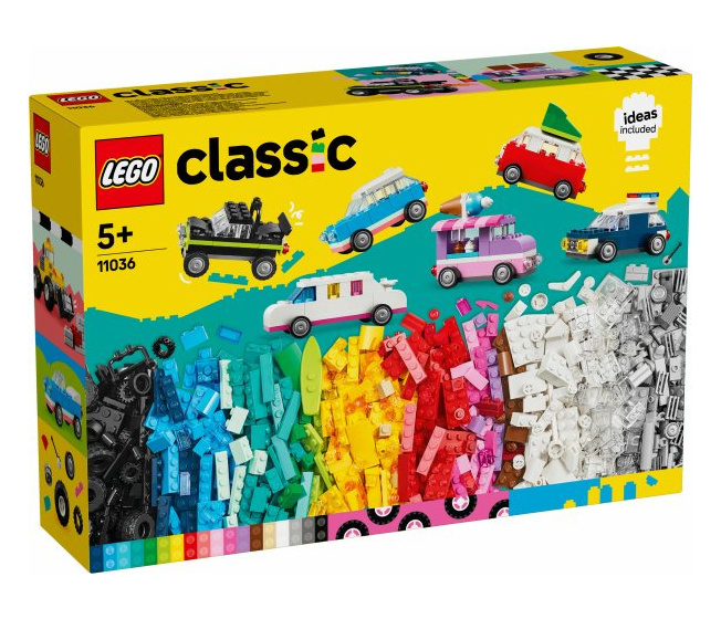 11036 Lego Classic – Tvorivé vozidlá