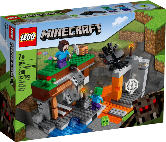 21166 Lego Minecraft - Opustená baňa