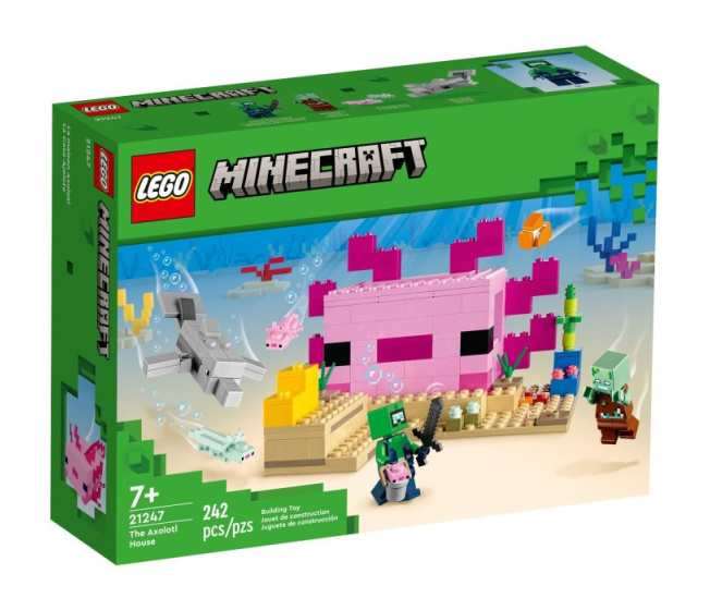 21247 Lego Minecraft- Dom Axolotlov