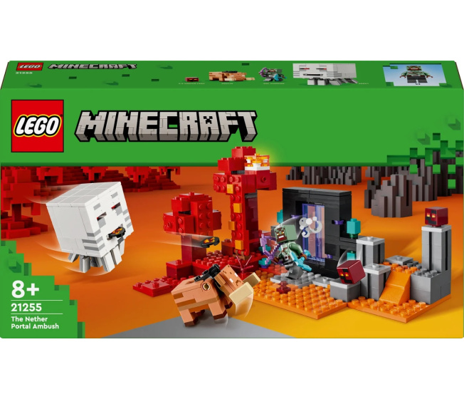 21255 Lego Minecraft – Prepadnutie portálu do Netheru