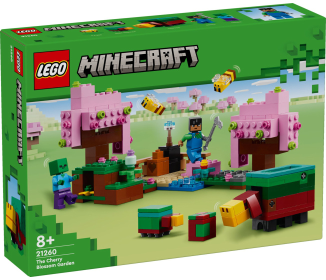 21260 Lego Minecraft – Záhrada s rozkvitnutými čerešňami