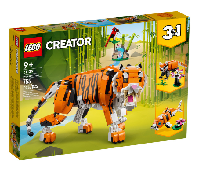 31129 Lego Creator – Majestnátny tiger