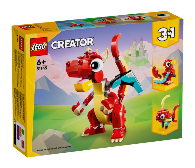 31145 Lego Creator – Červený drak