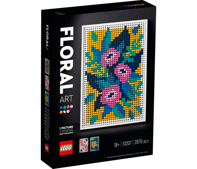 31207 Lego Art- Floral