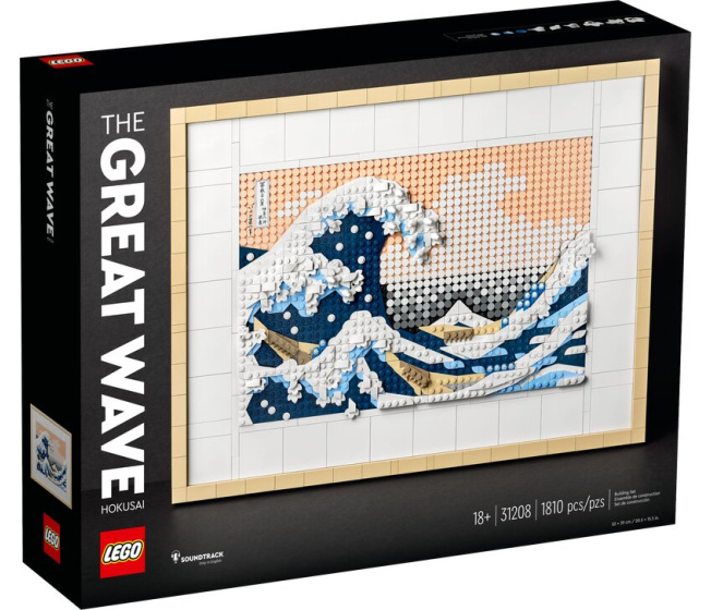 31208 Lego Art- Hokusai veľká vlna