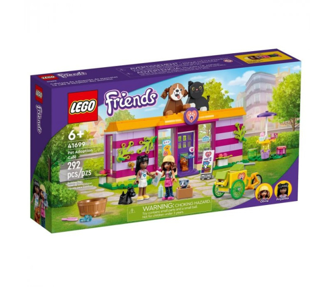 41699 Lego Friends- Kaviareň pre zvieratá