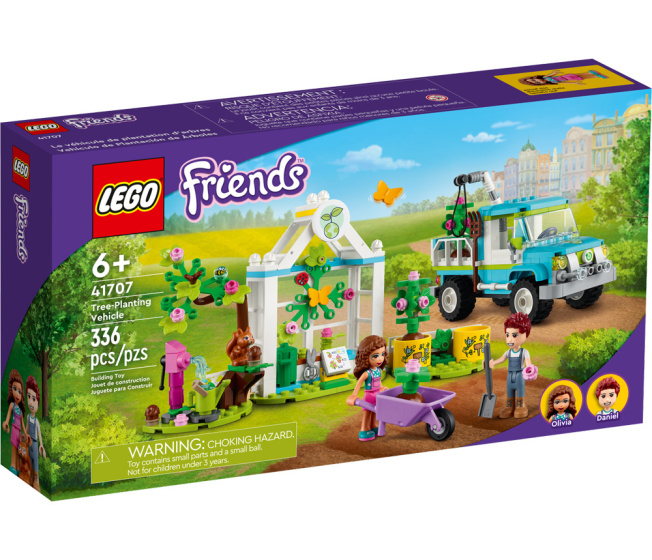 41707 Lego Friends – Auto na vysádzanie stromov