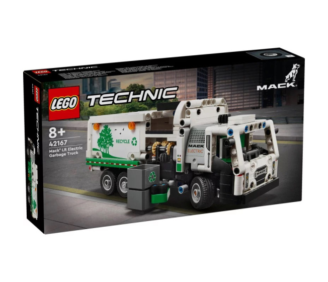 42167 Lego Technic – Smetiarske Auto Mack LR Electric