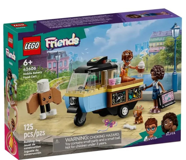 42606 Lego Friends – Pojazdný stánok s pečivom