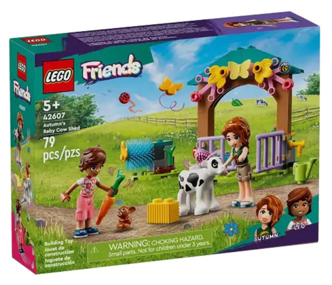 42607 Lego Friends - Autumn a jej stajňa pre teliatko