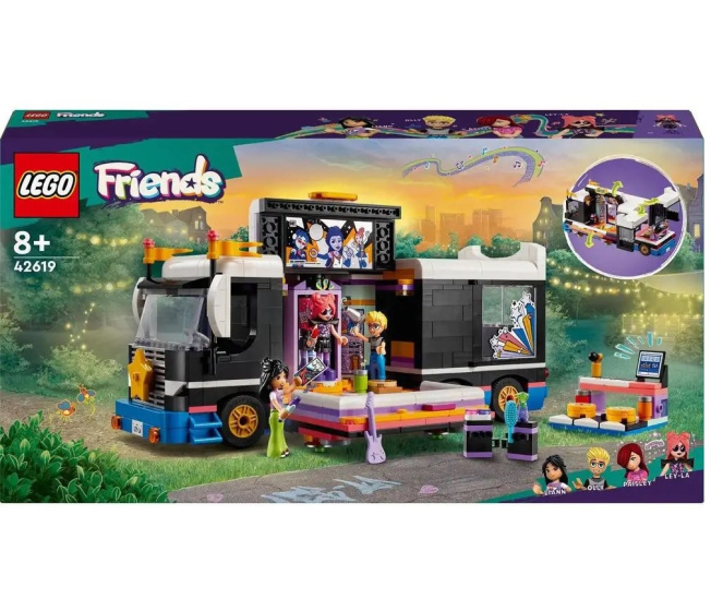 42619 Lego Friends - Autobus pre turné popových hviezd