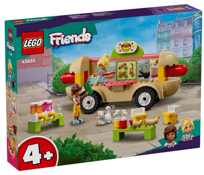 42633 Lego Friends – Pojazdný stánok s hot dogmi