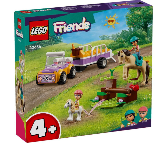 42634 Lego Friends – Príves s koňom a poníkom