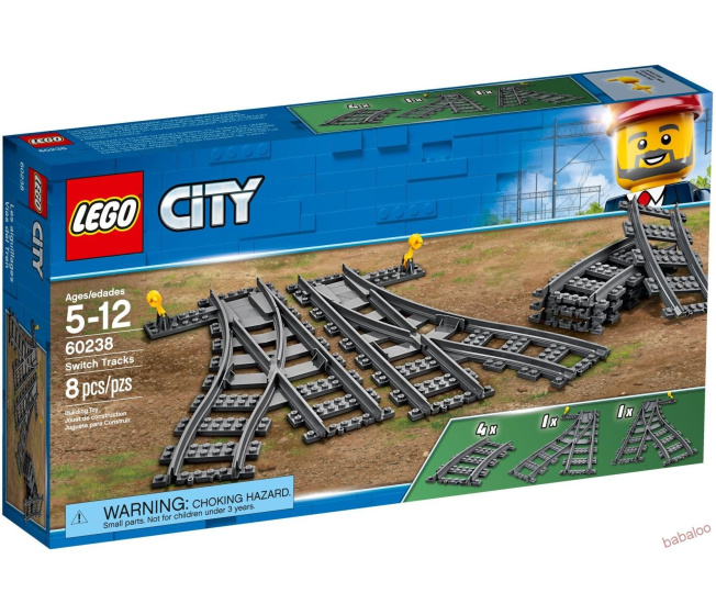 60238 Lego City – Výhybky