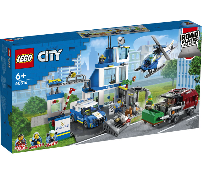 60316 Lego City – Policajná stanica