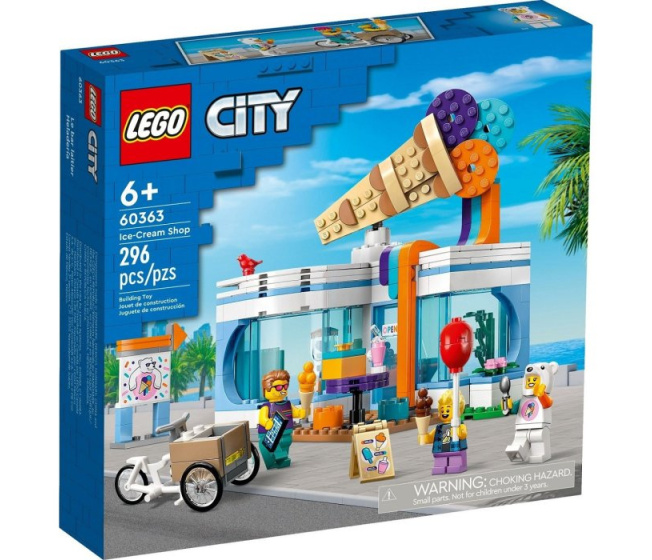 60363 Lego City- Obchod so zmrzlinou