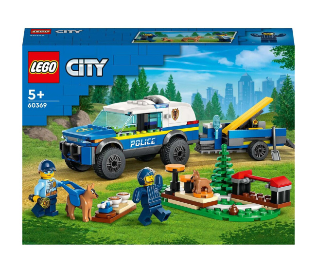 60369 Lego City- Mobilné cvičisko pre policajné psy