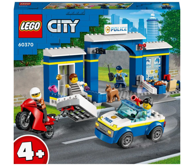 60370 Lego City- Naháňačka na policajnej stanici