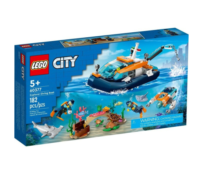 60377 Lego City- Prieskumná ponorka potápačov