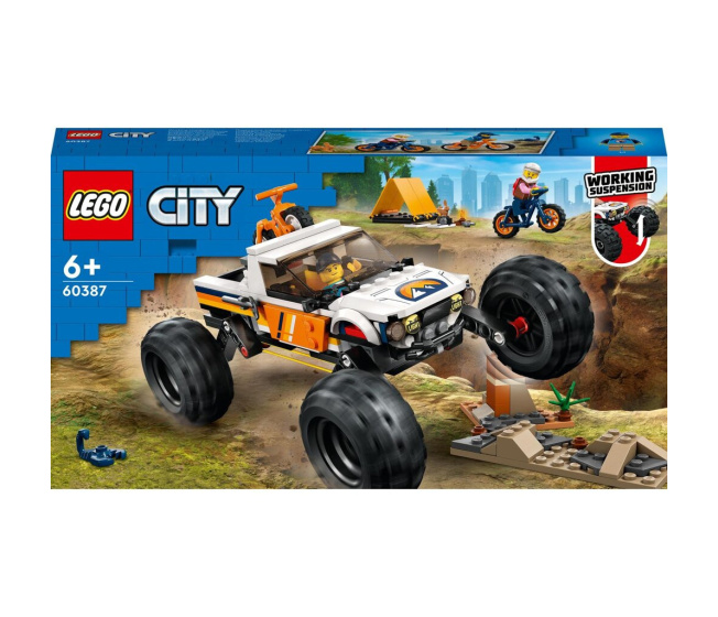 60387 Lego City- Dobrodružstvá s terénnym autom 4 X 4