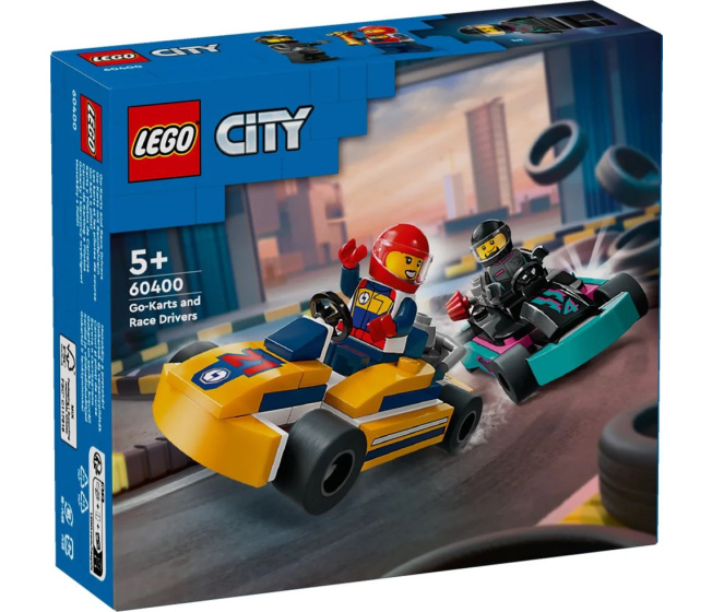 60400 Lego City – Motokáry a pretekári