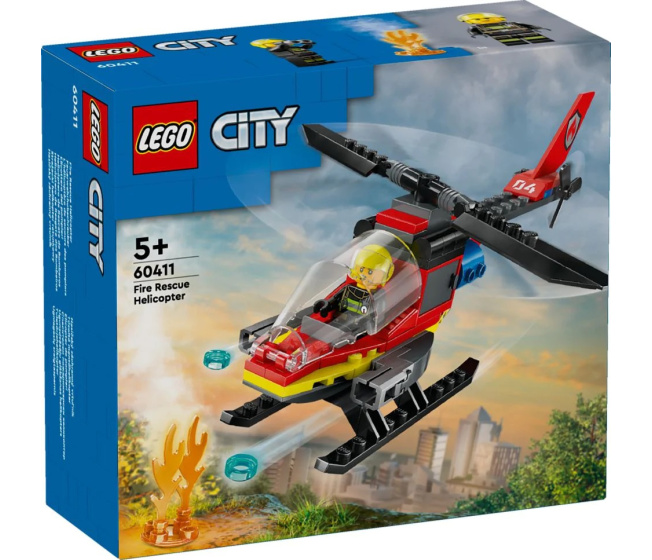 60411 Lego City – Hasičský záchranný vrtuľník