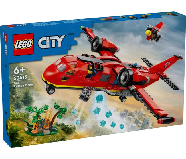 60413 Lego City – Hasičské záchranné lietadlo