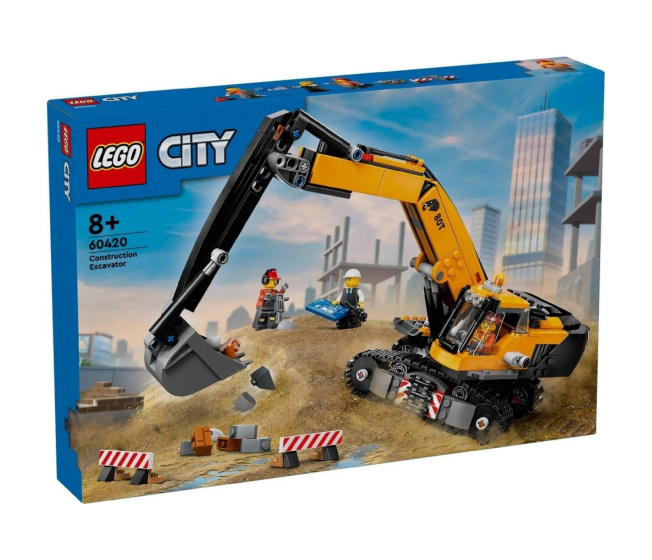 60420 Lego City – Žltý bager