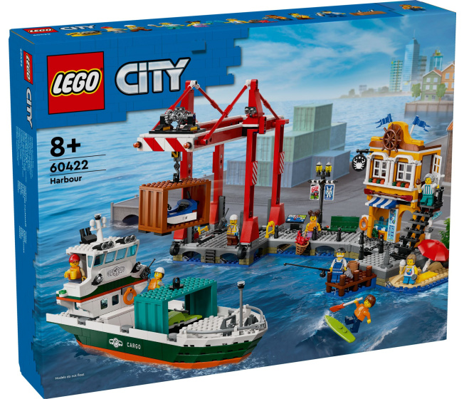 60422 Lego City – Prístav s nákladnou loďou