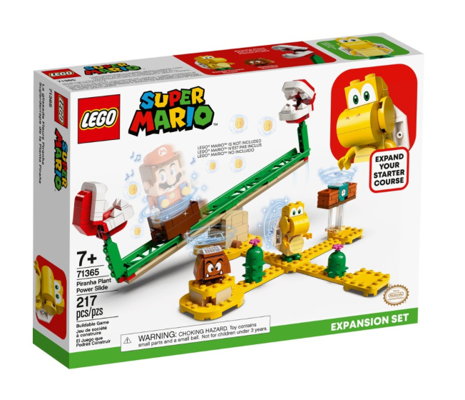 71365 LEGO SUPER MARIO – Pretekárska dráha s piraňami