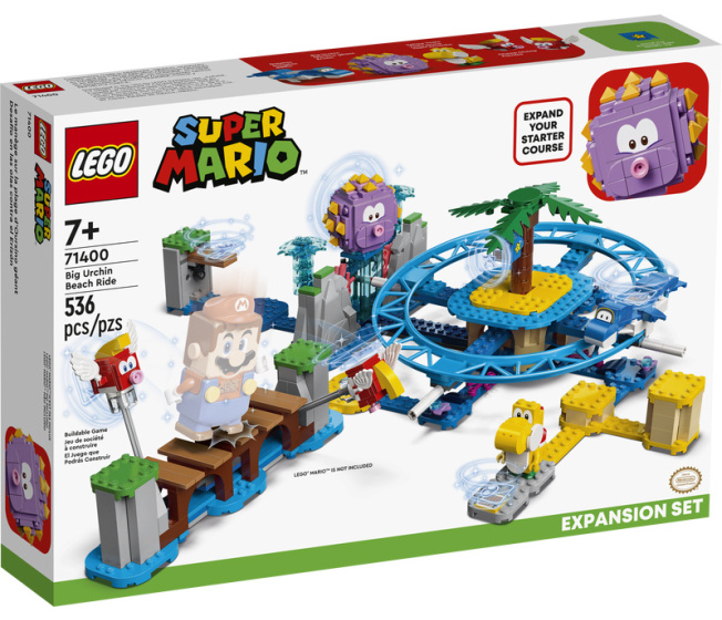 71400 Lego Super Mario – Plážová jazda s Big Urchinom