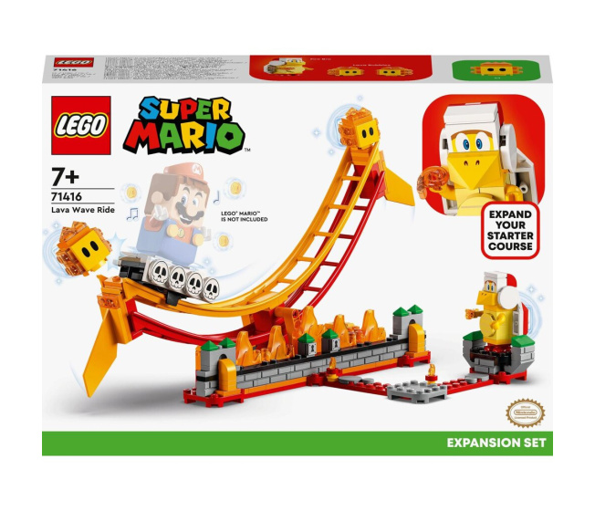 71416 Lego Super Mario- Jazda na vlne lávy