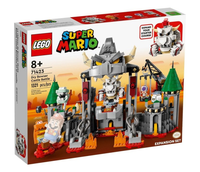 71423 Lego Super Mario- Bitka v Dry Bowserovom hrade – Rozširujúci set