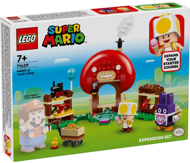 71429 Lego Super Mario - Nabbit v Toadovom obchode: Rozširujúci set