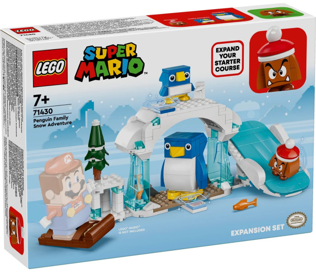 71430 Lego Super Mario - Snežné dobrodružstvo s rodinkou penguin