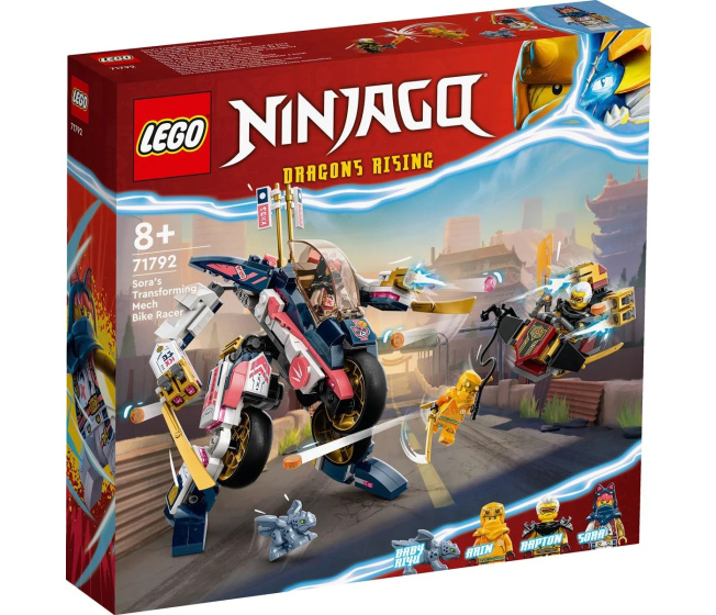 71792 Lego Ninjago- Sora a jej transformačný Motorobot