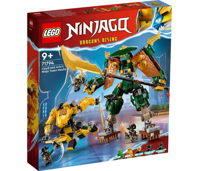 71794 Lego Ninjago- Lloyd, Arin a Ich tím nindžovských robotov