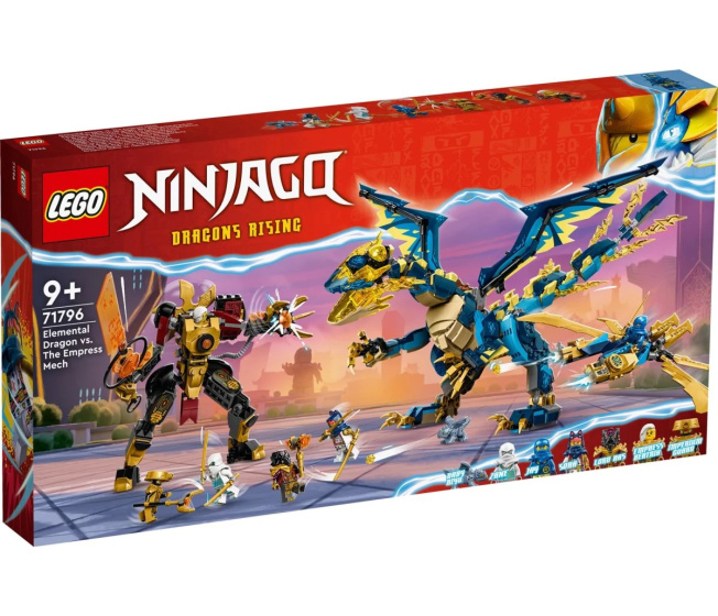 71796 Lego Ninjago - Živelný drak proti robotovi Cisárovnej