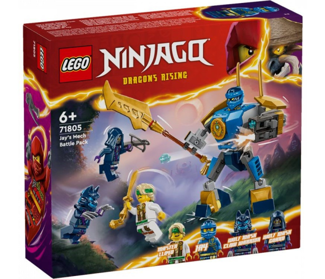 71805 Lego Ninjago - Bojový balíček Jayovho robota