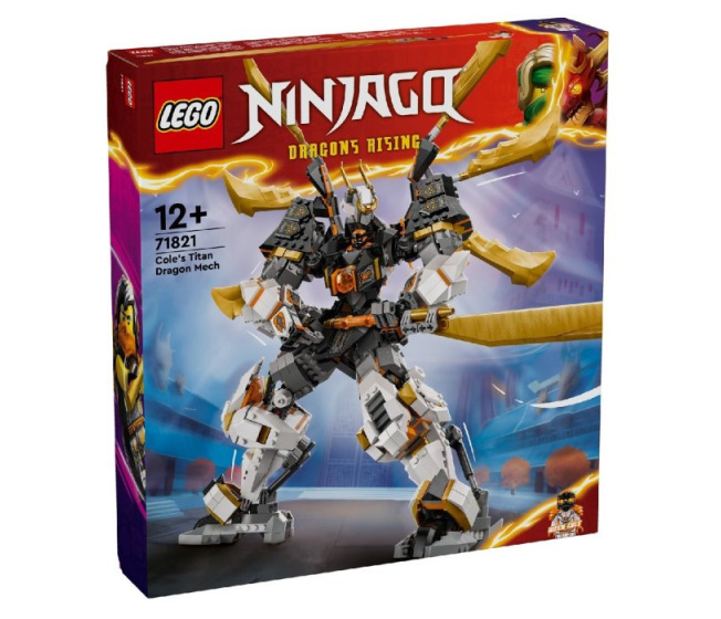 71821 Lego Ninjago – Cole a jeho titánový dračí oblek