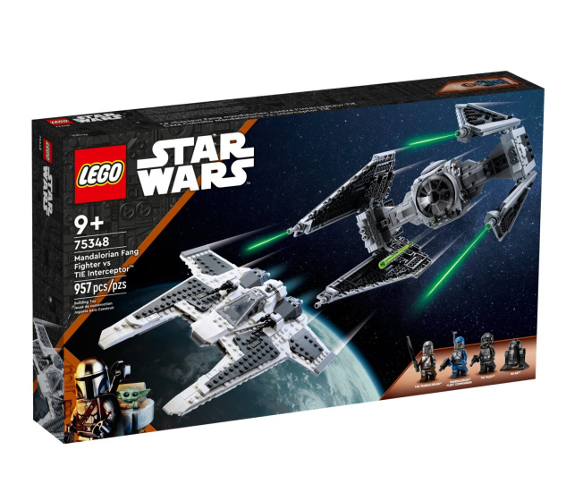 75348 Lego Star Wars- Mandaloriánska stíhačka triedy Fang proti tie Interceptoru