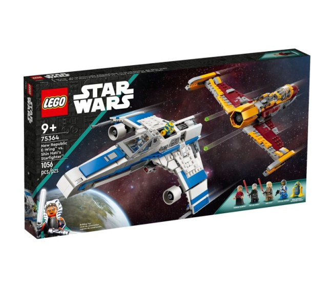 75364 Lego Star Wars- Stíhačka E-Wing novej republiky vs. stíhačka Shin Hati