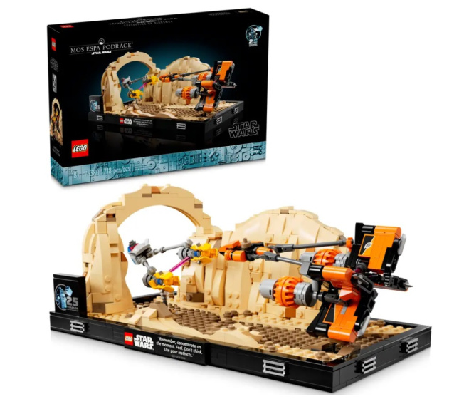 75380 Lego Star Wars – Preteky klzákov v Mos Espa