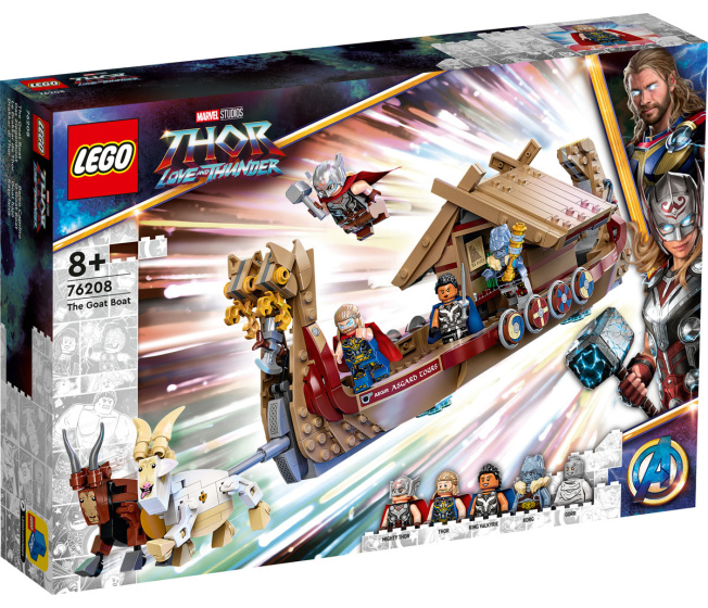 76208 Lego Marvel Thor- Loď s kozím záprahom