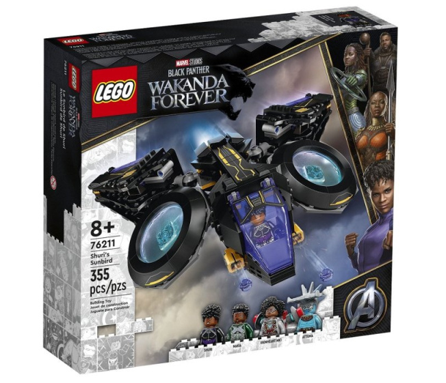 76211 Lego Black Panther – Shuri’s vesmírna loď