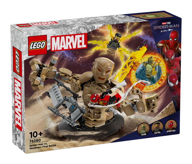 76280 Lego Marvel - Spider-Man vs. Sandman: Posledný súboj