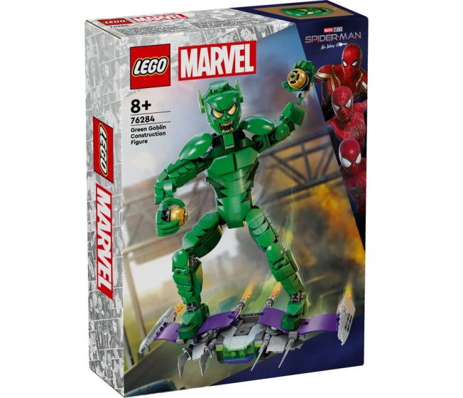 76284 Lego Marvel – Zostaviteľná figúrka: Zelený Goblin