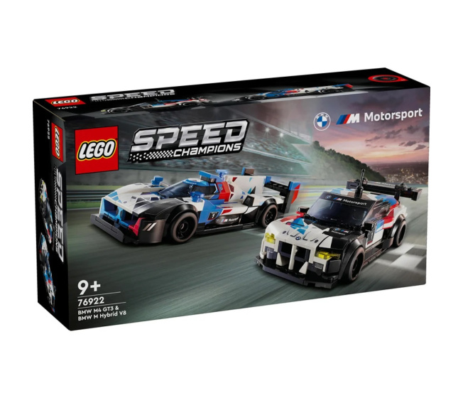 76922 Lego Speed Champions – BMW M4 GT3 a BMW M HYBRID V8