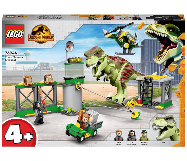 76944 Lego Jurassic World- Únik T -Rexa